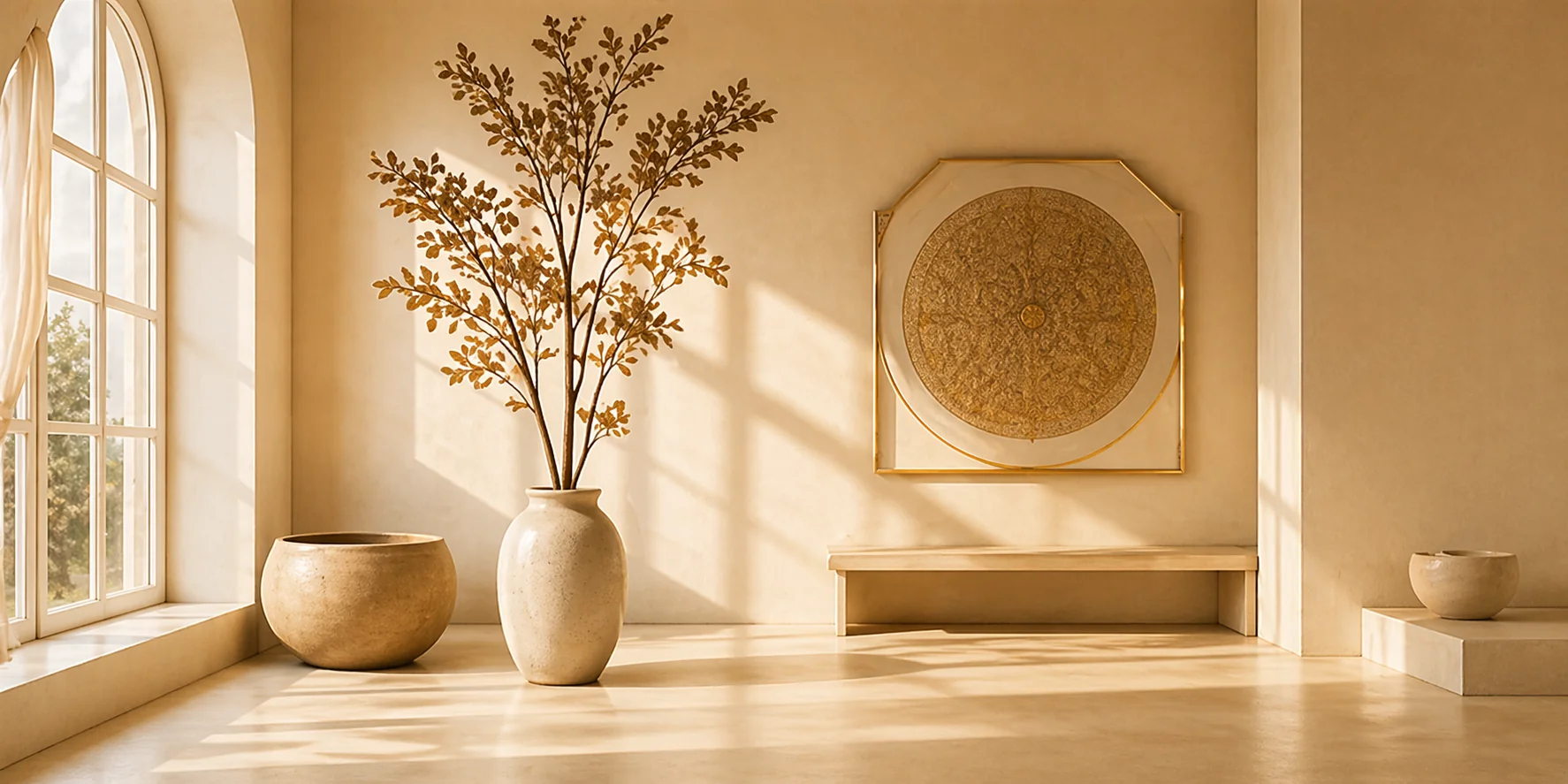 Warm interior sanctuary